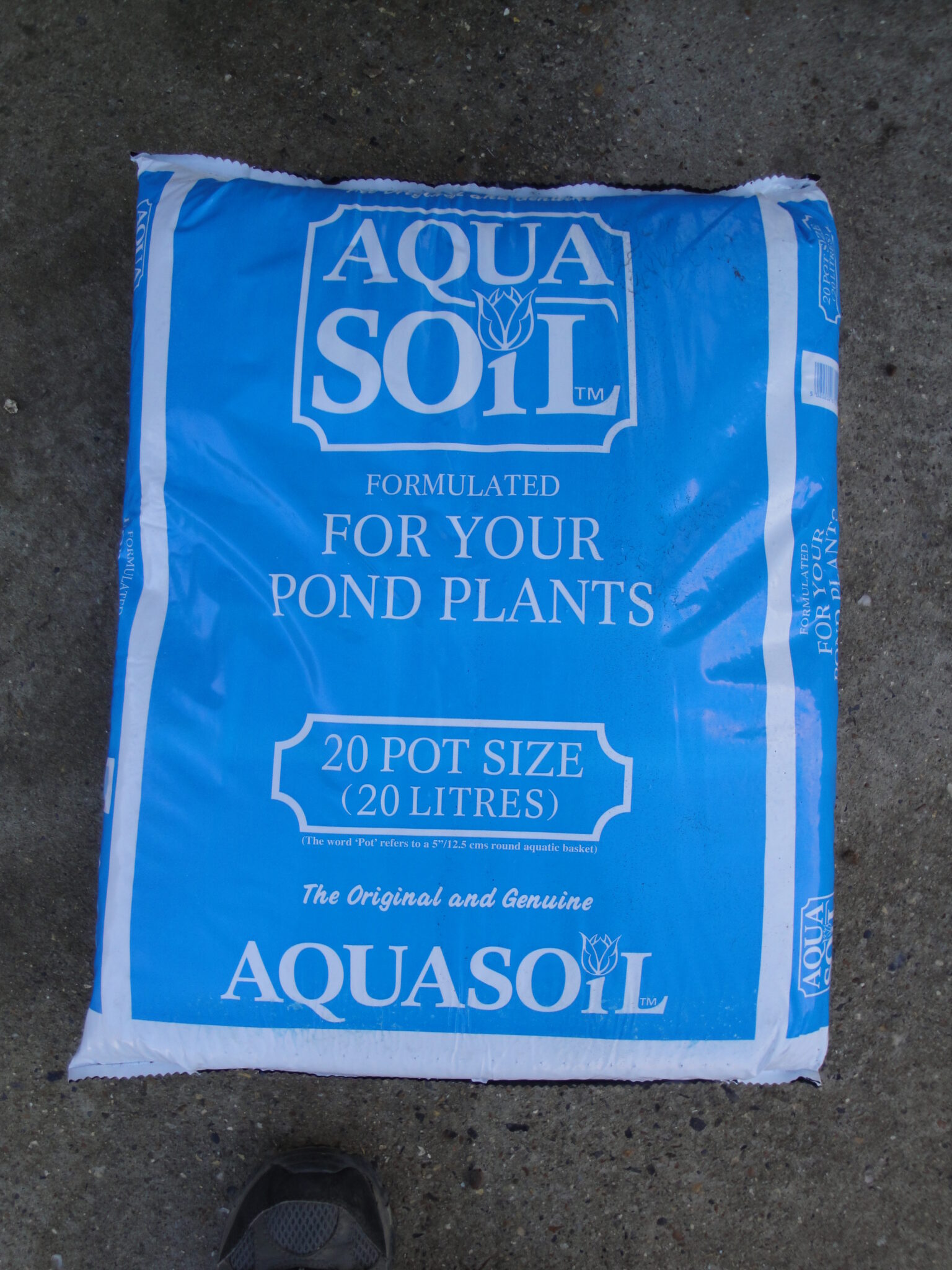 Aquatic Compost 20 litre bag Devon Pond Plants
